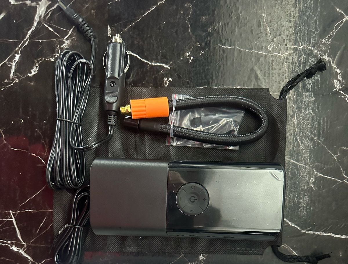 Compresor digital de aire portátil